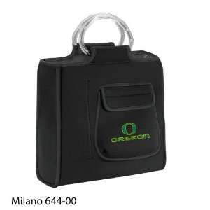   Milano Insulated neoprene lunch tote w/clear handles 
