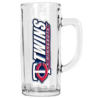 Minnesota Twins MLB 22oz Optic Glass Tankard Beer Mug  
