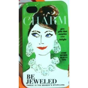   Green Magazine Hard Shell Iphone 4/4s Case Cell Phones & Accessories