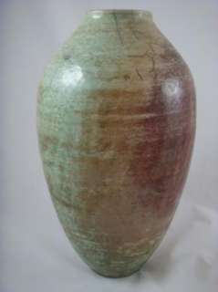 CK Tras Signed Studio Pottery Modern Design Art Vase  