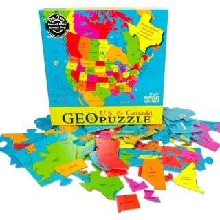   and Canada   Educational Geography Jigsaw Puzzle (69 pcs