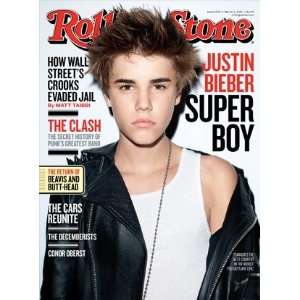  Rolling Stone Justin Bieber Magazine 