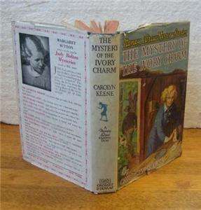 Carolyn Keene Hardback book Nancy Drew Mystery Stories . Ivory Charm 