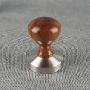  Espresso Tamper Rose Wood and 100% Stainless Steel 54 mm 