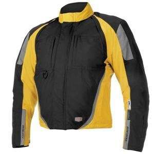  Firstgear Teton Jacket   Tall/2X Large/Black/Yellow 