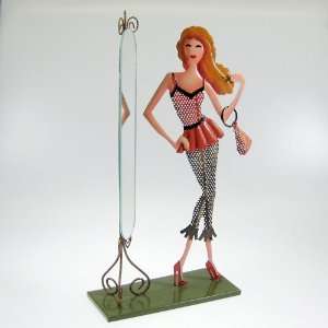  Dress up Girl Metal Jewelry Holder Earring Stand with 