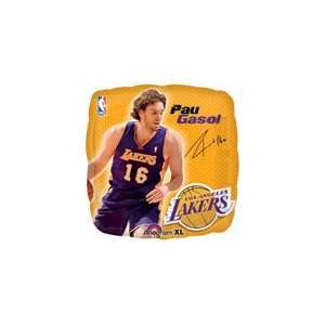   Lakers Square Shaped Sports Party Mylar Foil Balloon Toys & Games