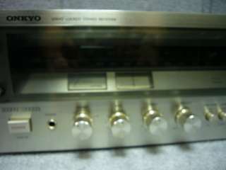 AUDIOPHILE ONKYO TX 2500 MKII STEREO RECEIVER VINTAGE AUDIO STEREO 