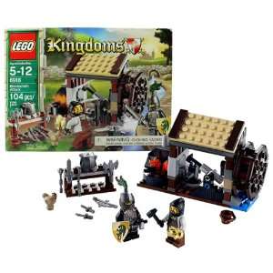  Lego Year 2011 Kingdoms Series Set #6918   BLACKSMITH 