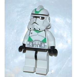  Green Clone Trooper Loose Star Wars Lego Minifig Toys 