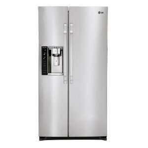  LG LSSC243ST 36 Inch Side by Side Refrigerator: Kitchen 