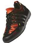   TERREX Solo Approach Hiking Shoes Trail Mens Outdoor Black Orange