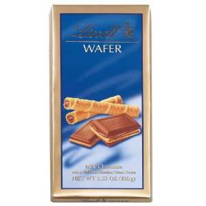 Lindt Milk Chocolate with Wafer and Hazelnut Cream Center, 3.53 Ounce 