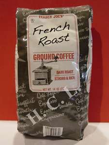 Trader Joes French Roast Ground Coffee Dark Roast  
