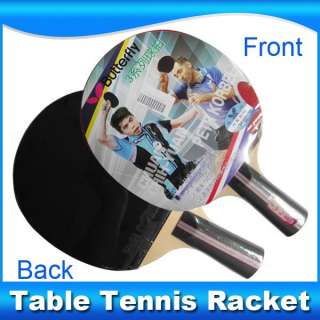 Butterfly TBC302 Ping Pong Table Tennis Paddle Bat Racket w/Case 
