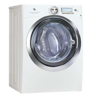 Electrolux White Steam Washer and Steam Electric Dryer Set EWFLS70JIW 