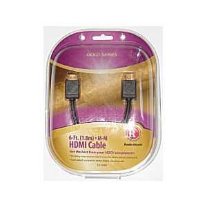  Radio Shack GOLD Series M M 6FT 1.8M HDMI   HDMI Cable 