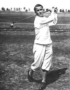 Gene Sarazen in his Young days PGA Tour Golf Photo  