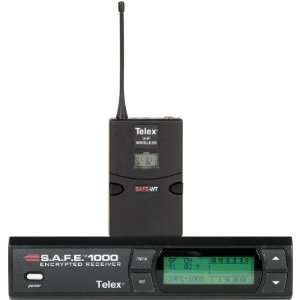   Wireless Microphone System 950 Channels Receiver, Bodypack Transmitter