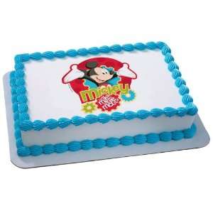 Lets Party By Deco Pac Disney Mickey Mouse Clubhouse Tune Edible Icing 