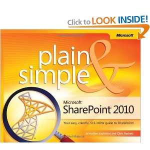  Microsoft SharePoint 2010 Plain & Simple Learn the 