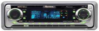 Pioneer DEH P640 car stereo audio AM FM HD XM Sirius CD IPOD AUX Zune 