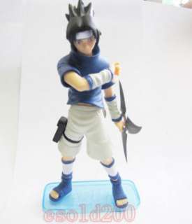 NEW Naruto Anime Shippuden UCHIHA SASUKE 3D Figure 15CM  