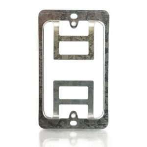 Plate Mounting Bracket. DOUBLE GANG WALL PLATE BRACKET FOR FLUSH MOUNT 