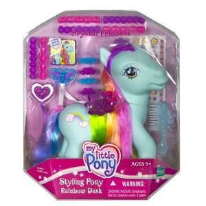  My Little Pony Styling Pony Rainbow Dash: Toys & Games