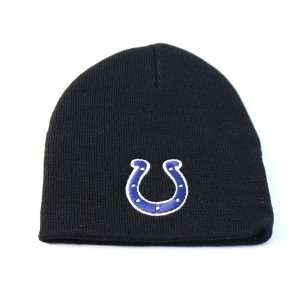  New NFL Black Classic Knit Indianapolis Colts Beanie Hat 
