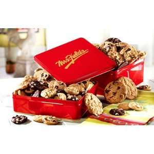   Mrs. Fields Classic Cookie Tin with 48 Nibblers® Bite Sized Cookies