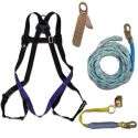 complete roofers kits body harnesses lanyards life lines self 