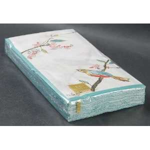  Lenox China Chirp Guest Towel Paper Napkin Package, Fine 