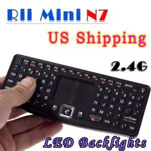  Mini 2.4GHz Wireless Rii Mini PC Laptop Keyboard with touchpad 