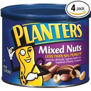 Planters Mixed Nuts, Regular, 10.3 Ounce (Pack of 4)  