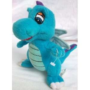  7 Plush Stuffed Blue Dragon Tales Dragon Doll Toy: Toys 