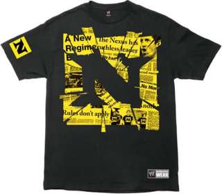 NEXUS We Are One WADE BARRETT WWE Authentic T shirt  