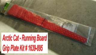 Arctic Cat Snowmobile Running Board Grip Plate Kit # 1639 895 99 03 