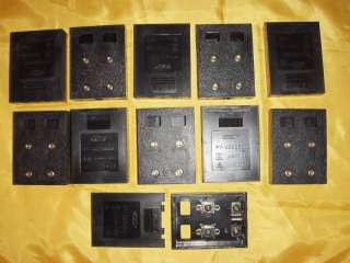 TEN JUNCTION BOXES FOR SOLAR PANELS and SOLAR CELLS  