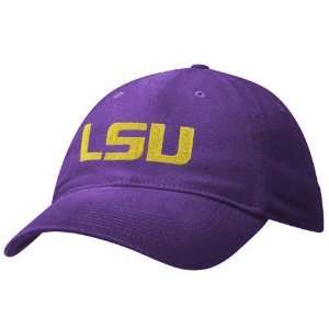   Nike LSU Tigers Purple Relaxed Swoosh Flex Fit Hat