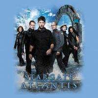 Stargate Atlantis TV Series 5th Season Cast T Shirt SM  