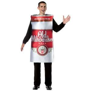 Lets Party By Rasta Imposta Old Milwaukee Beer Can Adult Costume / Red 