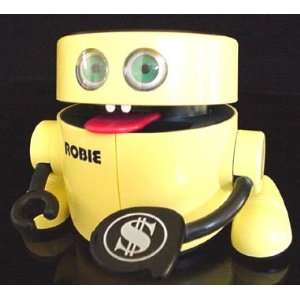  Robie Robbie Yellow Robotic Banker Bank Tandy Radio Shack 