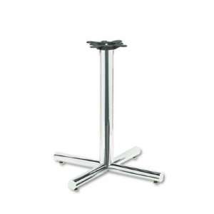     Single Column Steel X Pedestal Base for 30 or 36 Round Table Top