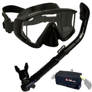  Promate Edgeless Mask Dry Snorkel Gear Bag Set