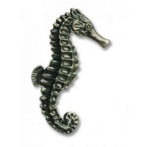  Large Seahorse Cabinet Hardware Knob   Right Facing