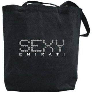 Canvas Tote Bag Black  Sexy Girls Emirati  United Arab Emirates 