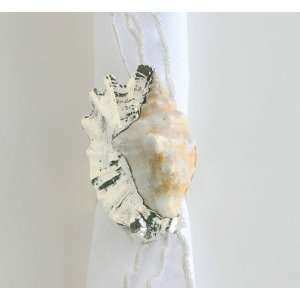  Shell Napkin Ring with silver