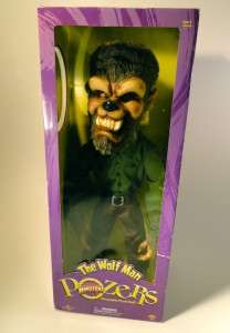   24 The Wolf Man Action Figure SIDESHOW Toys MONSTER Ltd. Ed. HORROR