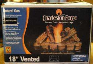 Charleston Forge 18 In. Inch Vented Gas Logs HDVDR18W  